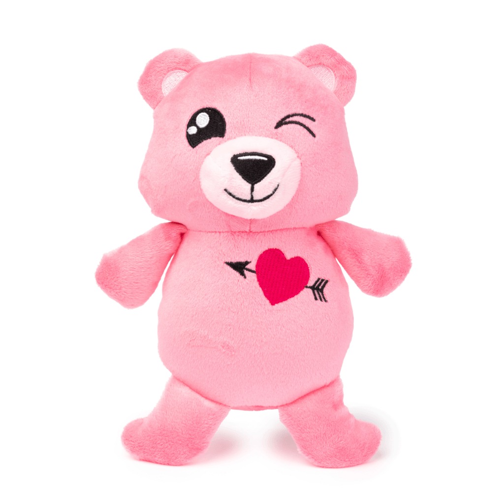 М'яка іграшка для собак Ведмедик з пищалкою FuzzYard Plush Love Bear