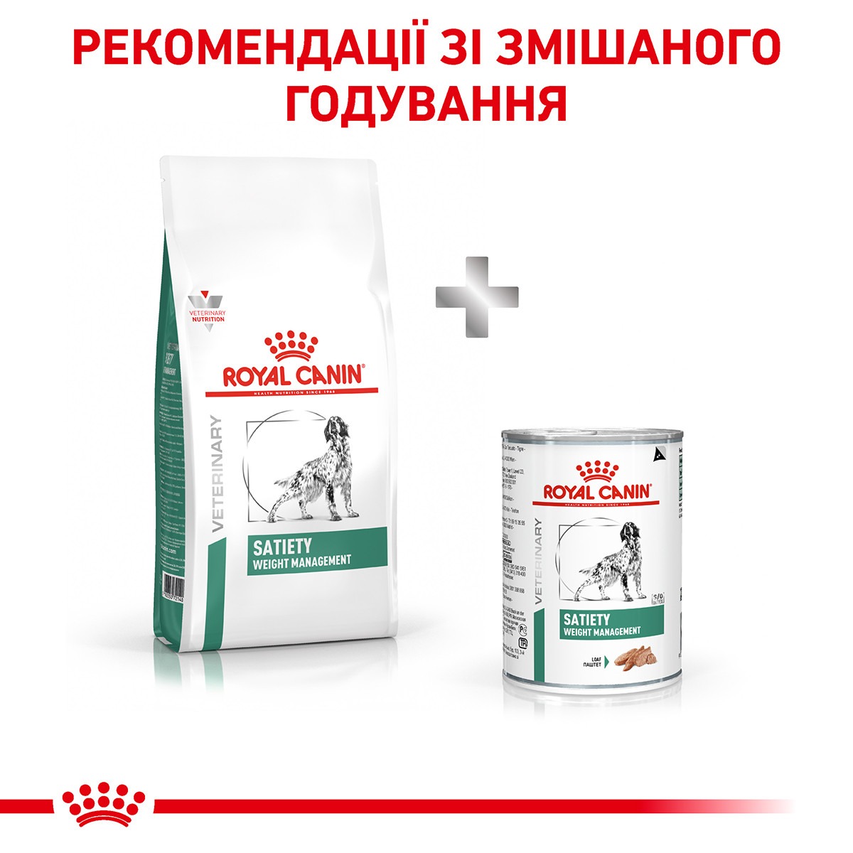 Сухий лікувальний корм для собак з надмірною вагою Royal Canin Veterinary Satiety Weight Management