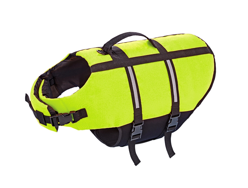 Спасательный жилет со светоотражающими полосками и ручкой для собак Elen Swimming Vest Nobby