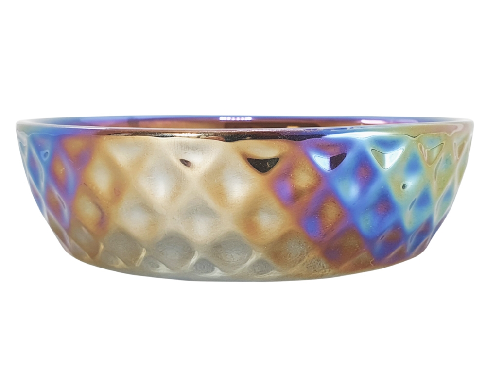 Керамическая миска для собак Золотая Радуга Gold Rainbow Nobby