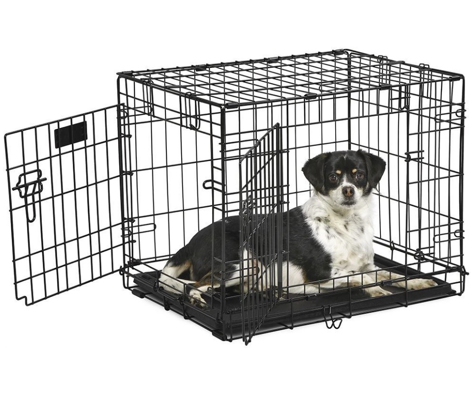 Металлическая клетка с поддоном для щенков и взрослых собак Dog-Inn Ferplast