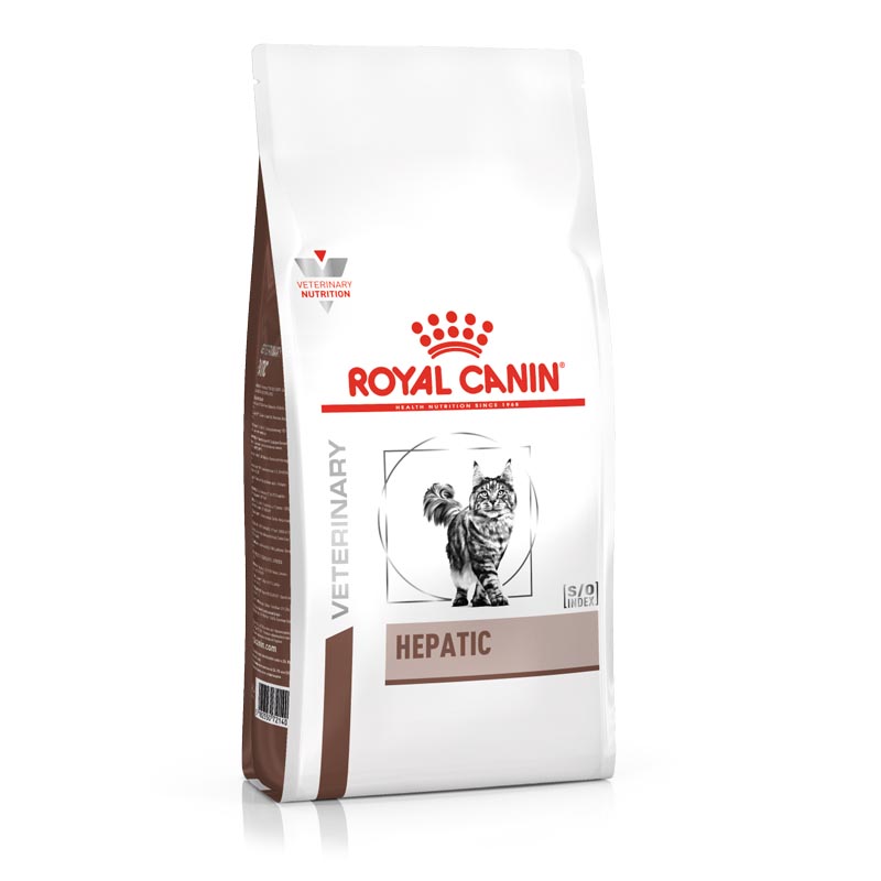 Сухой лечебный корм для взрослых котов при заболеваниях печени Royal Canin Veterinary Hepatic s/o index