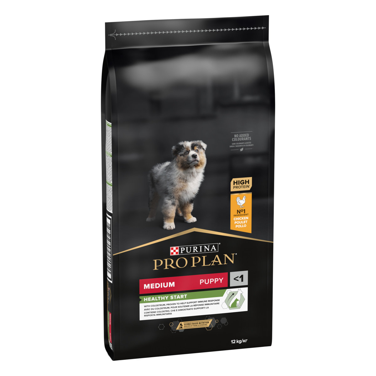 Сухой корм с курицей для здорового развития щенков средних пород Purina Pro Plan Medium Healthy Start Puppy Chicken