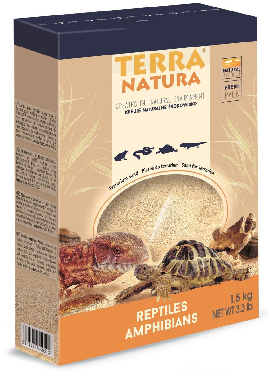 Наповнювач для тераріума Пісок для рептилій та амфібій Terra Natura Sand