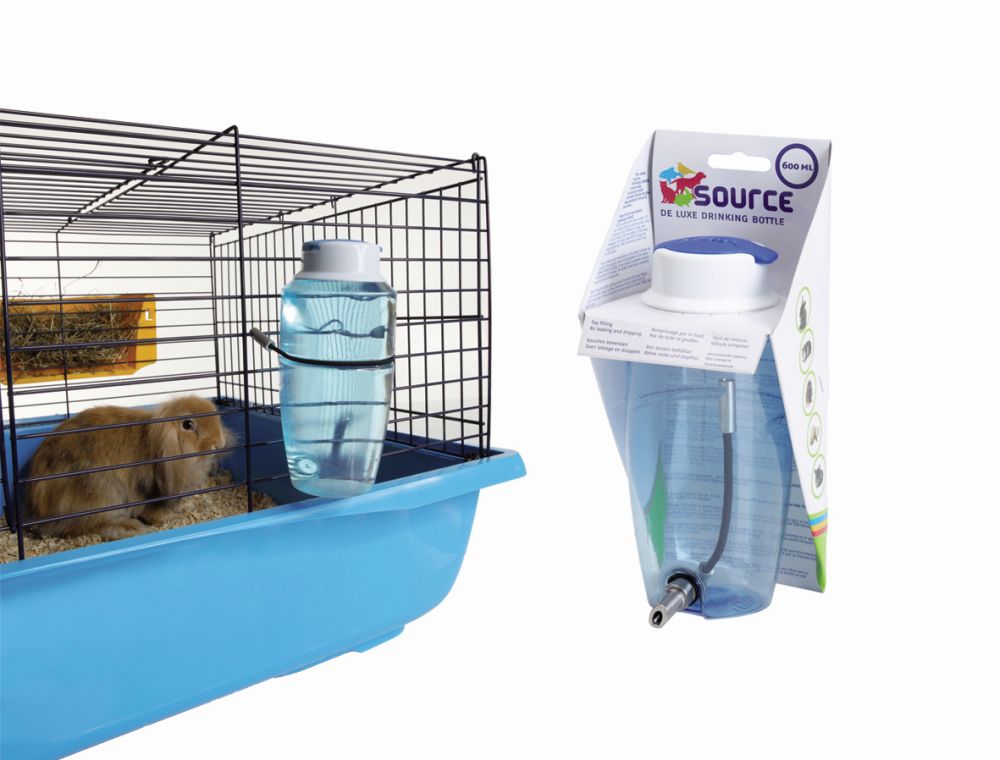 Ніпельна пластикова напувалка з тримачем для гризуна Source Savic