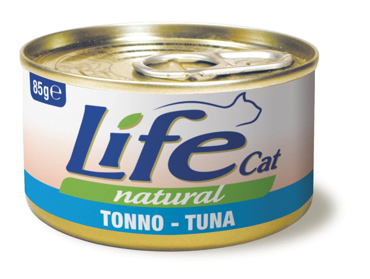 Консерва для кошек Тунец Life Cat Natural Tuna