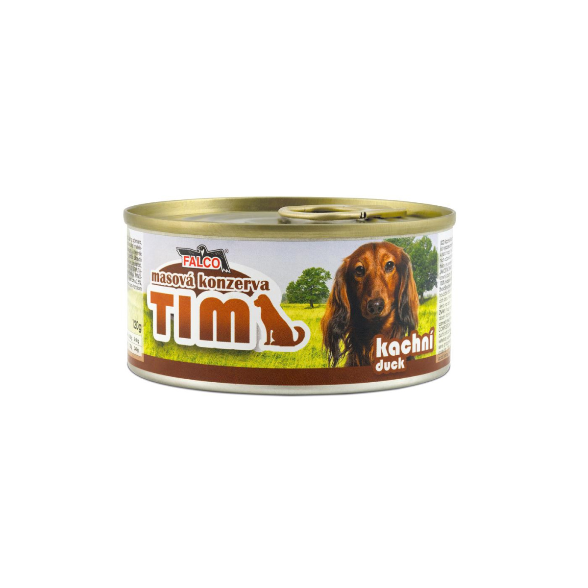 Консервированное мясо для маленьких собак Ассорти из Утки FALCO TIM Mini Dog 100% Meat Duck