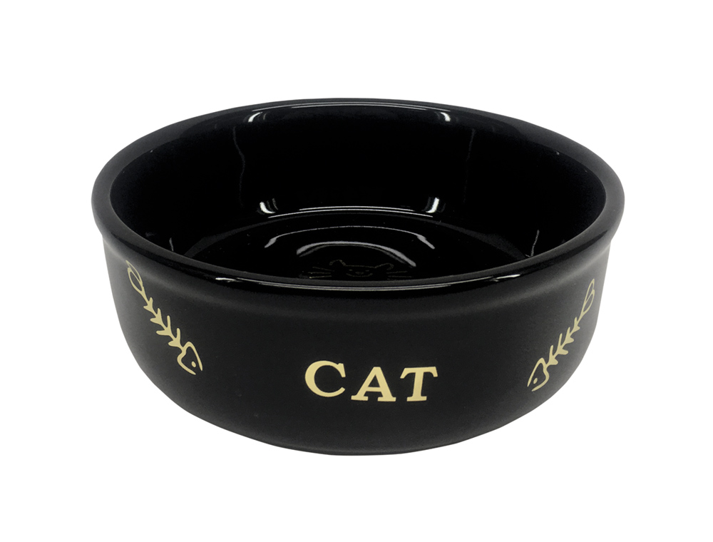 Керамическая миска для котов Золотой кот Golden Cat Nobby
