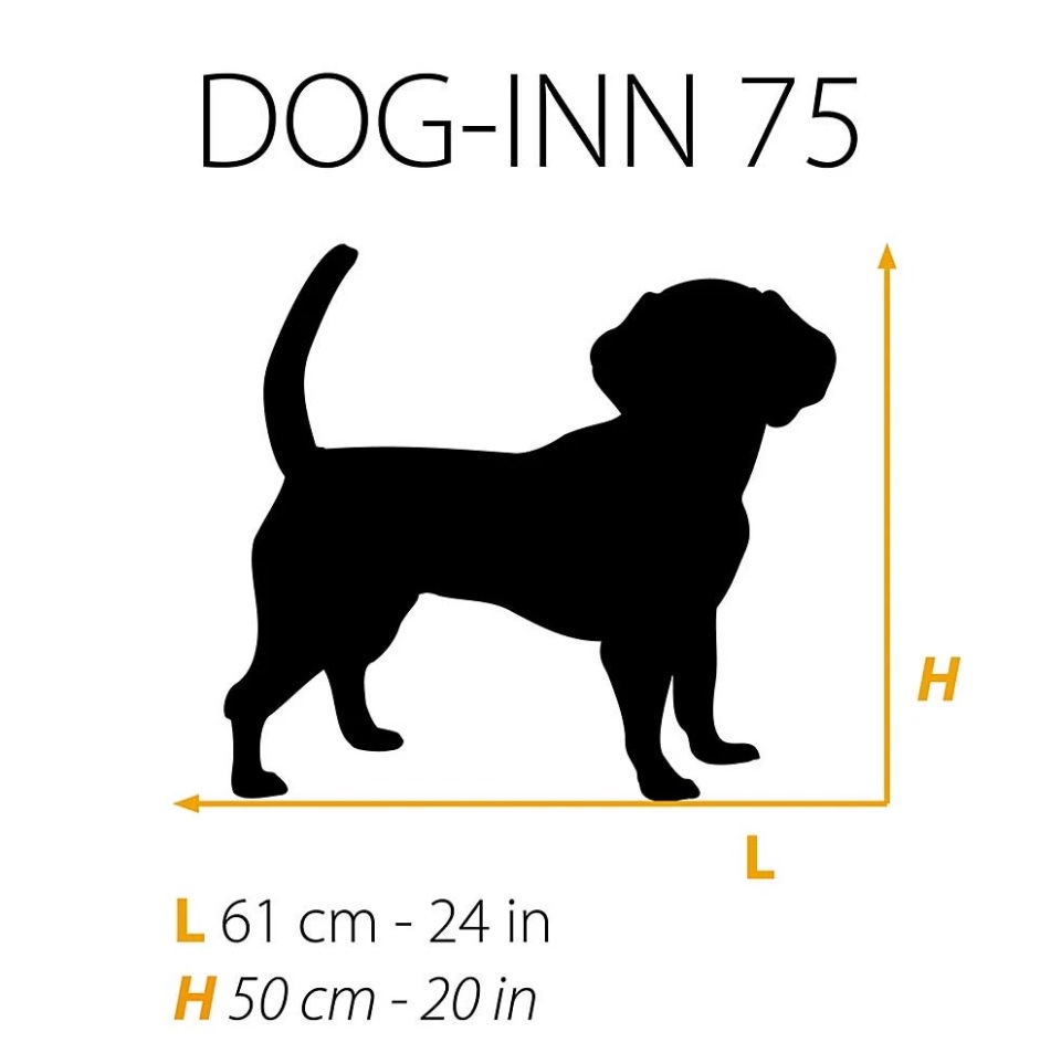 Металлическая клетка с поддоном для щенков и взрослых собак Dog-Inn Ferplast