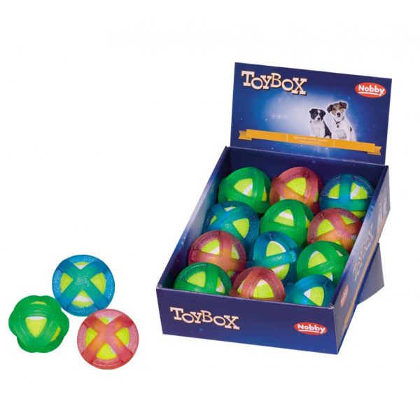 Игрушка для больших собак ToyBox Двойной мяч Extra Strong Nobby Игрушка для больших собак ToyBox Двойной мяч Extra Strong Nobby