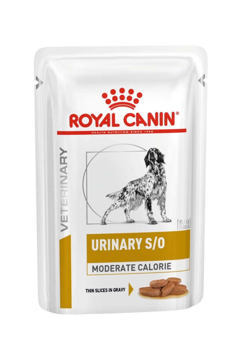 Вологий корм для собак при захворюваннях нижніх сечових шляхів Royal Canin Urinary S/O Moderate Calorie Dog Wet
