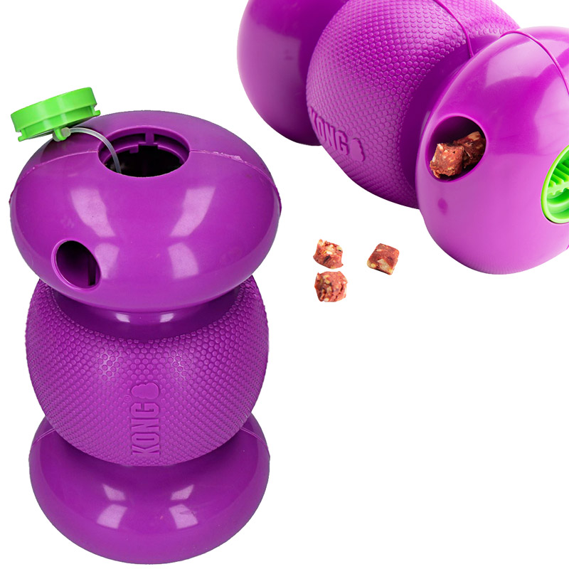 Іграшка для собак Гантель-Бумеранг для ласощів KONG Replay Dog Toy Іграшка для собак Гантель-Бумеранг для ласощів KONG Replay Dog Toy