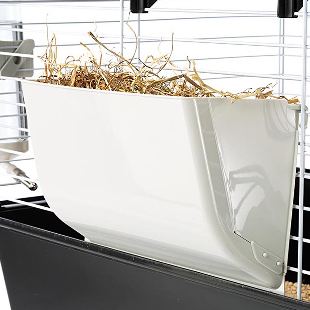 Клетка для кроликов и морских свинок с поилкой, кормушкой и домиком Casita 80 Ferplast