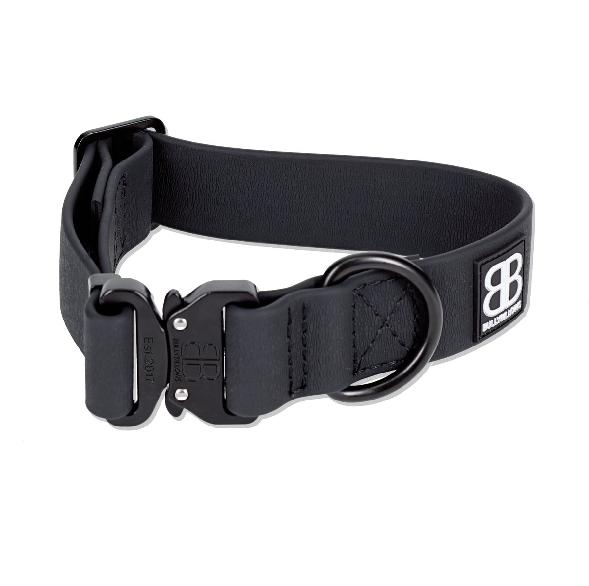 Водонепроникний нашийник з ривковим замком для активних собак BullyBillows Billowthane Combat Collar 4 cm