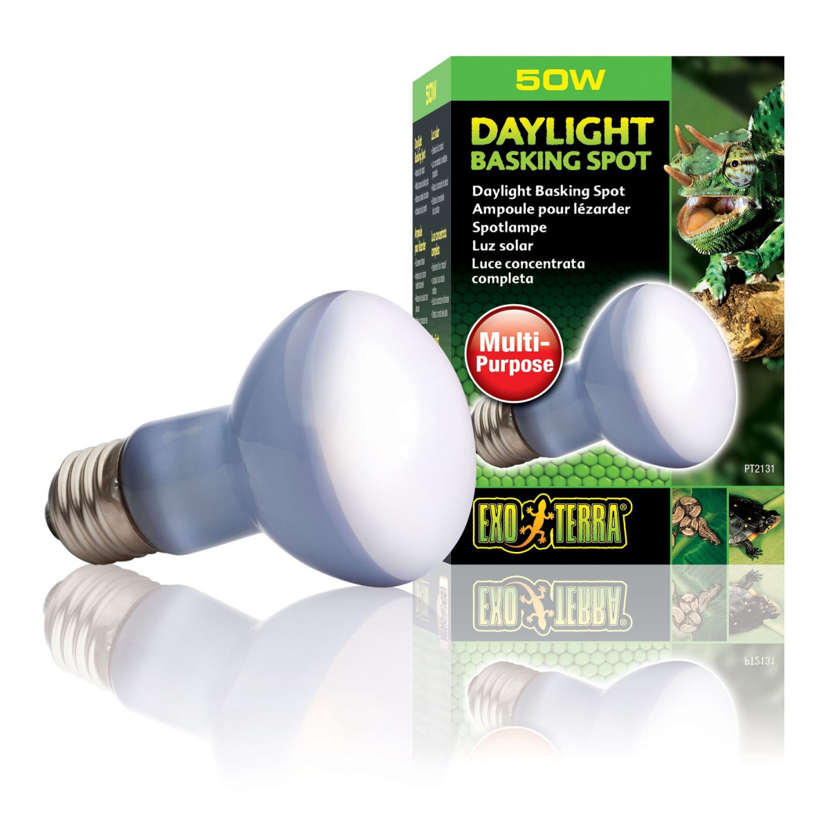 Лампа розжарювання з неодимовою колбою Exo Terra Daylight Basking Spot 50 W, E27 (для обігріву)