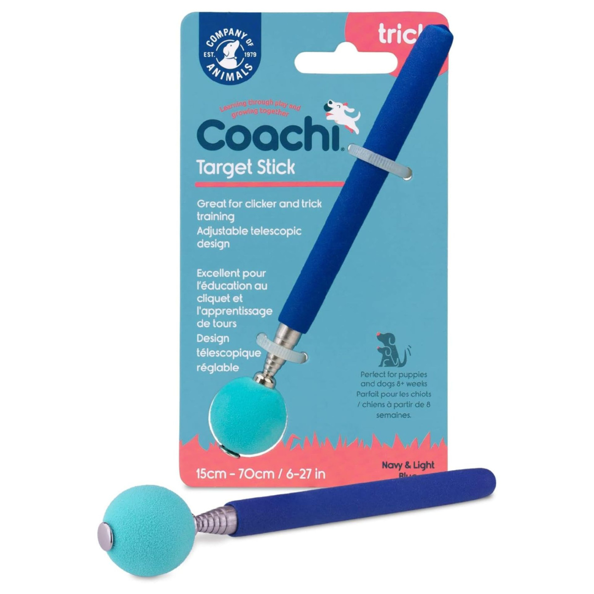 Телескопический таргет стик для дрессировки собак Coachi Target Stick