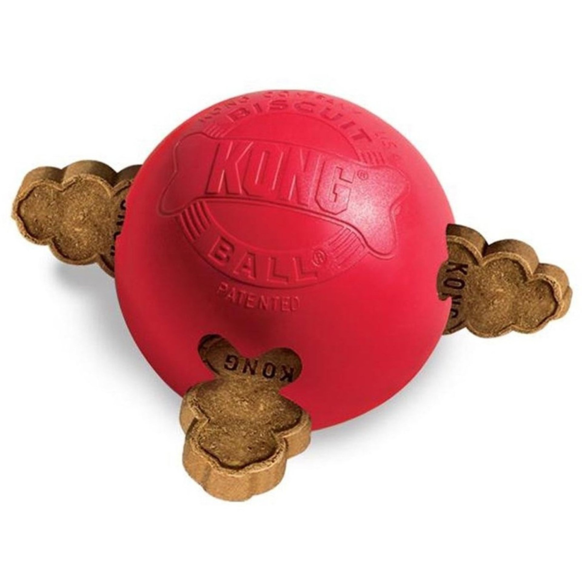 Іграшка для собак М'яч Конг для ласощів KONG Biscuit Ball