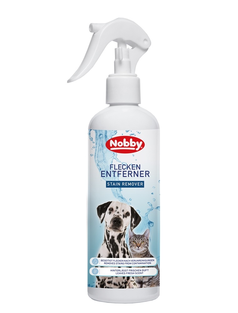 Спрей для удаления органических пятен и запахов от собак и котов Stain Remover Nobby Спрей для удаления органических пятен и запахов от собак и котов Stain Remover Nobby