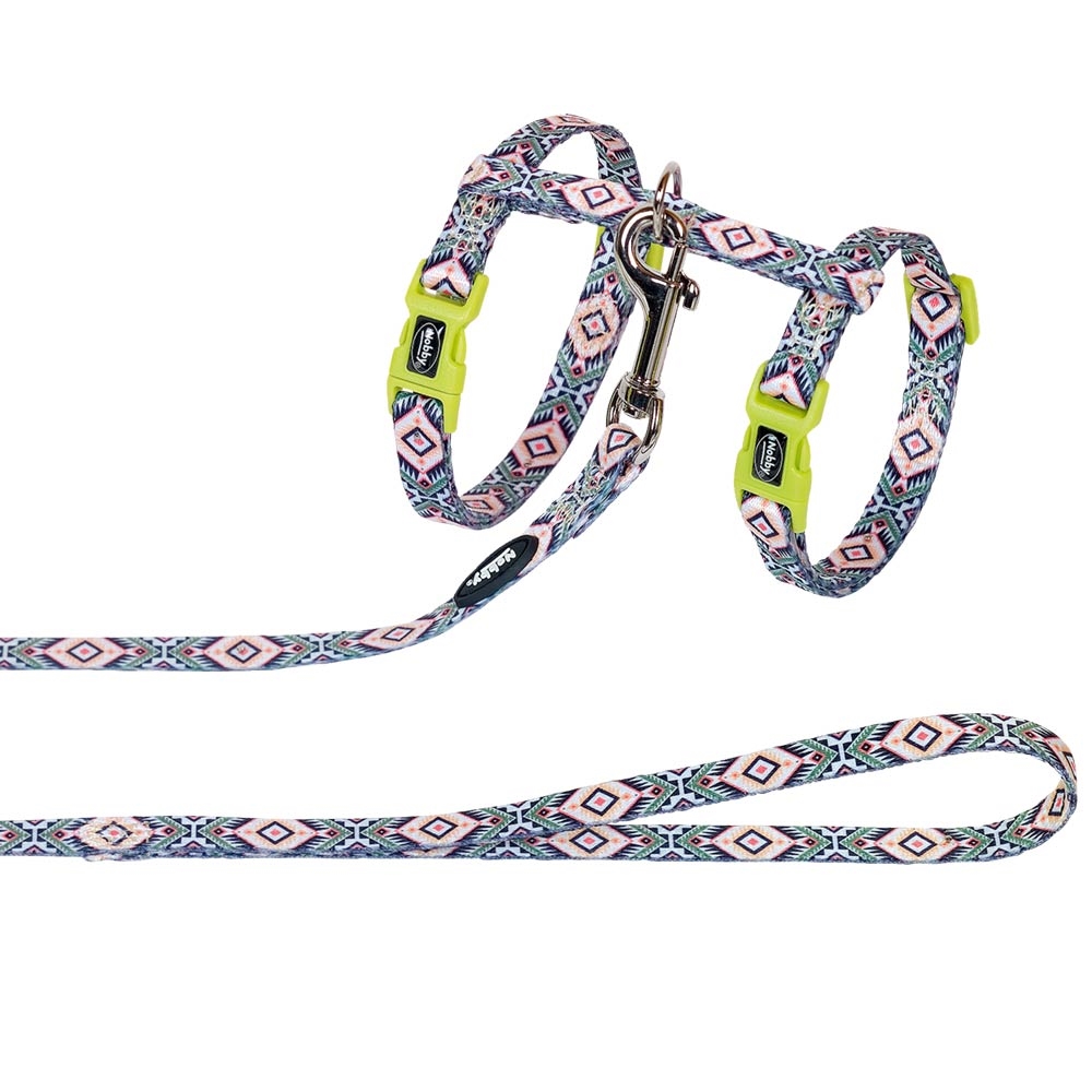Анатомічна шлейка з повідцем для кішок Схід Oriental Cat Harness Nobby Анатомічна шлейка з повідцем для кішок Схід Oriental Cat Harness Nobby