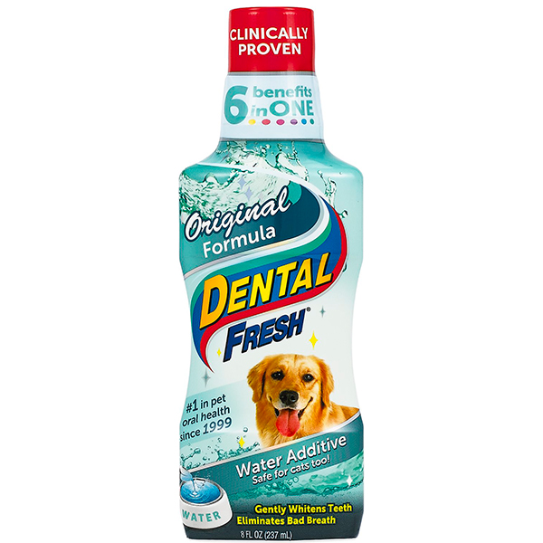 Рідина від зубного нальоту та запаху з пащі собак SynergyLabs Dental Fresh Dog