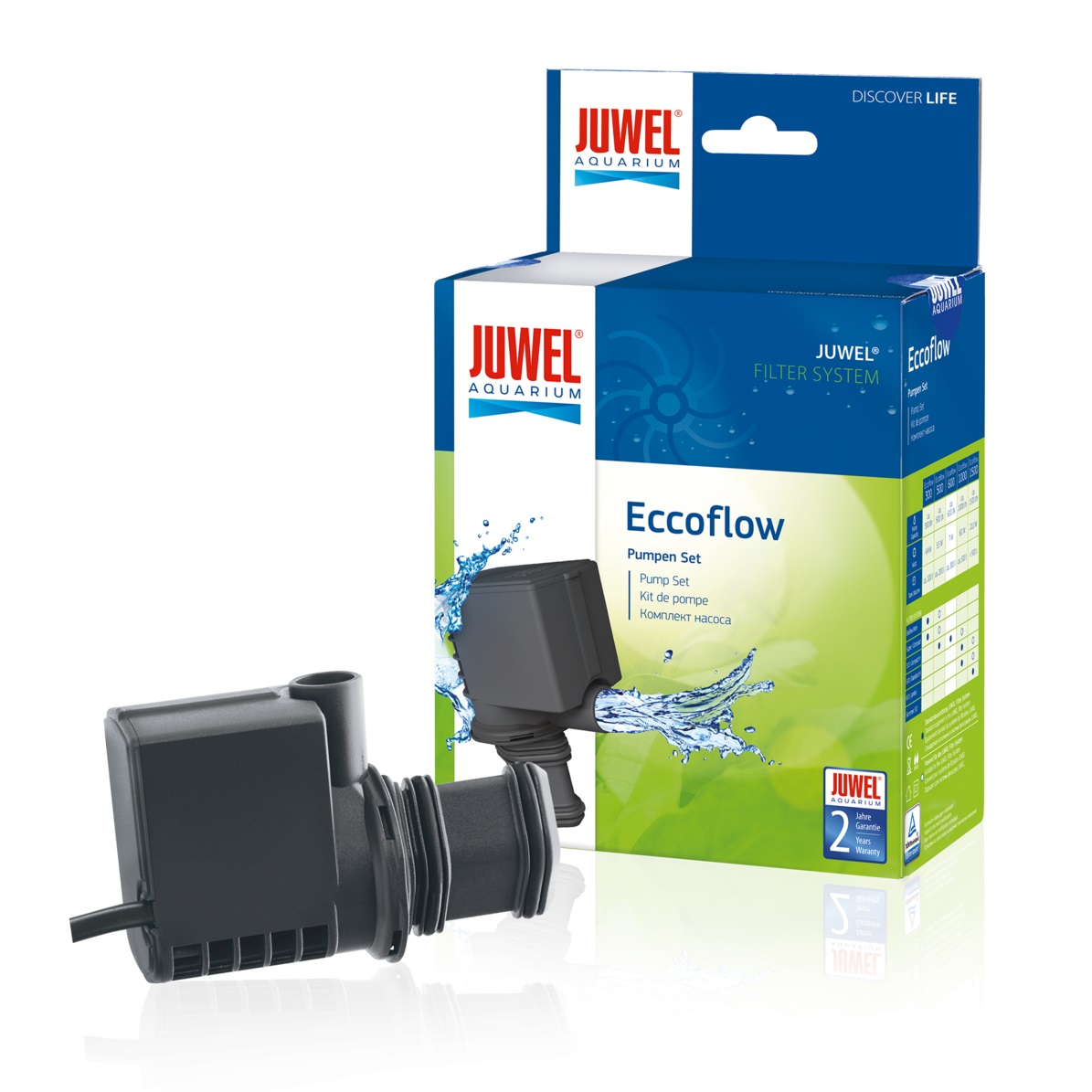 Бесшумный насос с низким энергопотреблением для скиммера SeaSkim Juwel Eccoflow