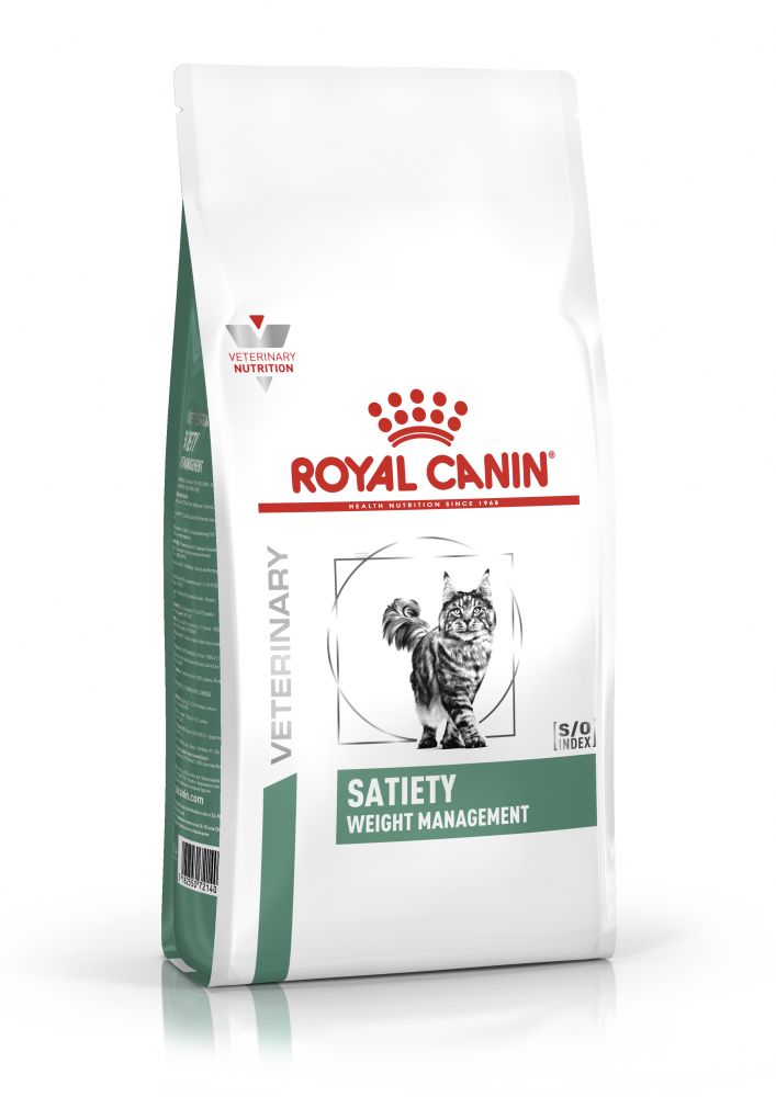 Сухий лікувальний корм для дорослих котів з надмірною вагою Royal Canin Veterinary Satiety Weight Management s/o index