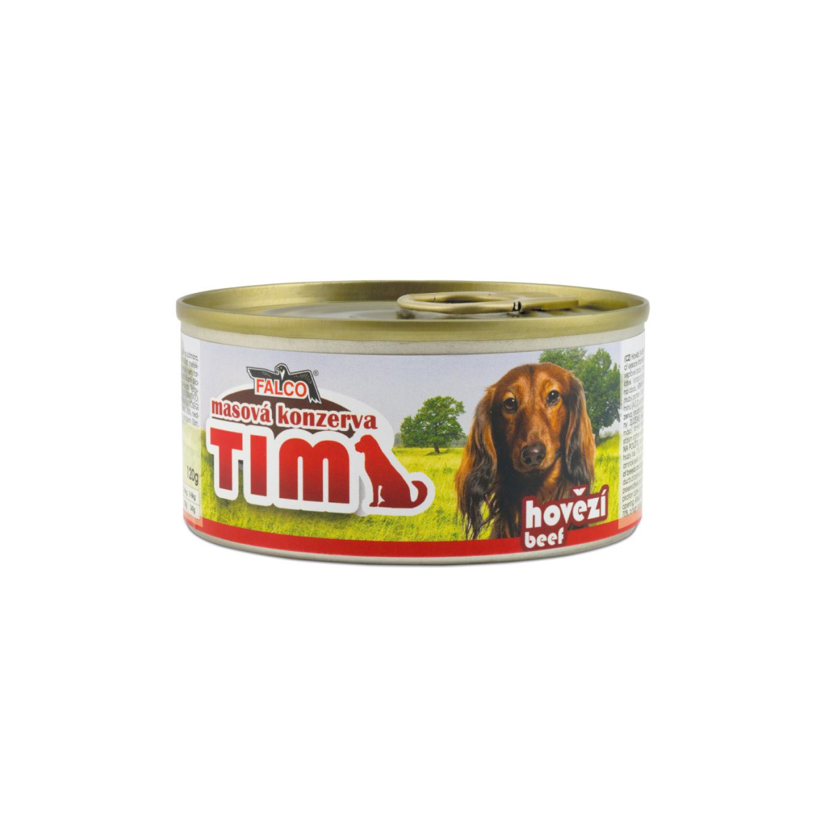 Консервированное мясо для маленьких собак Ассорти из Говядины FALCO TIM Mini Dog 100% Meat Beef