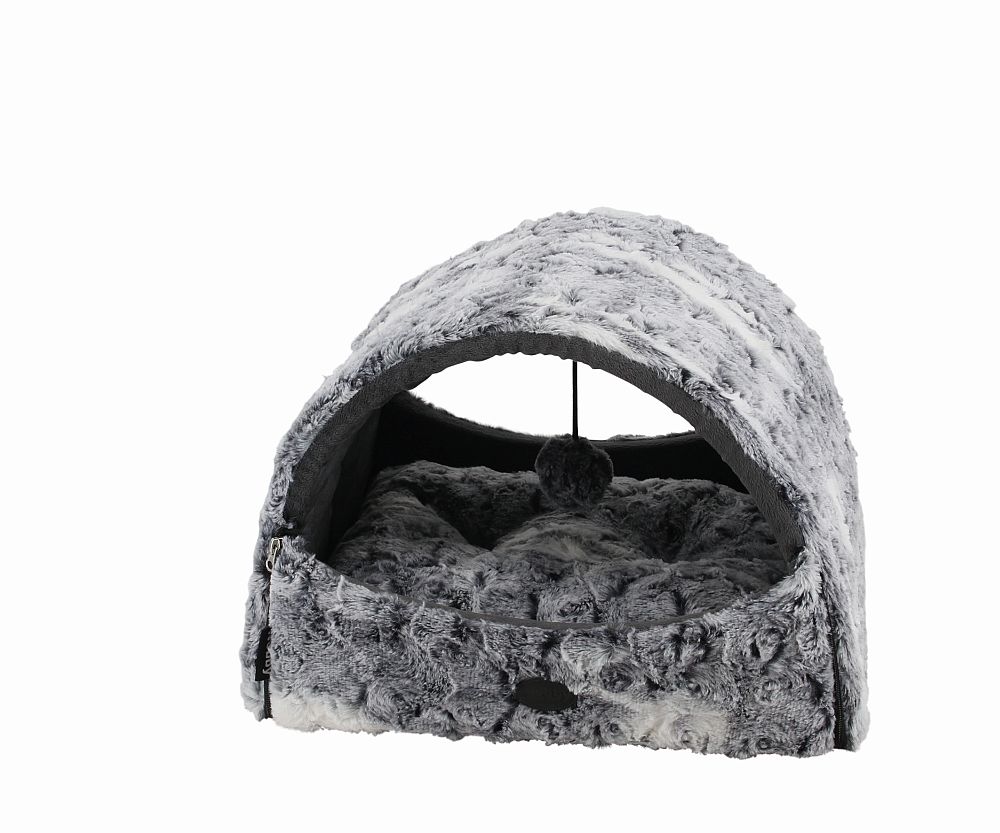 Лежак печера зі знімним чохлом для котів Citra Nobby