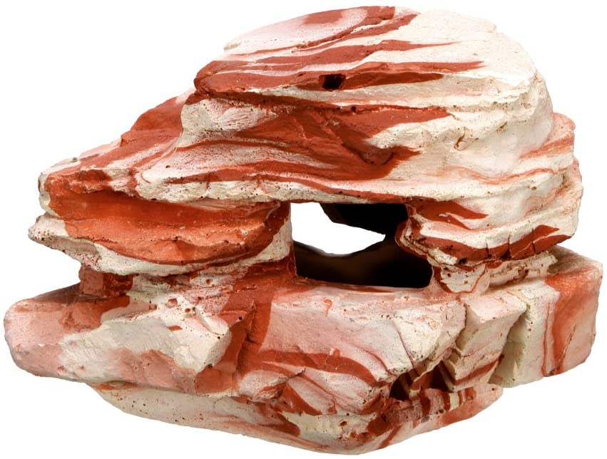 Декор для акваріума Червоний кам'яний грот Stone Cave Red Aqua Ornaments Nobby Декор для акваріума Червоний кам'яний грот Stone Cave Red Aqua Ornaments Nobby