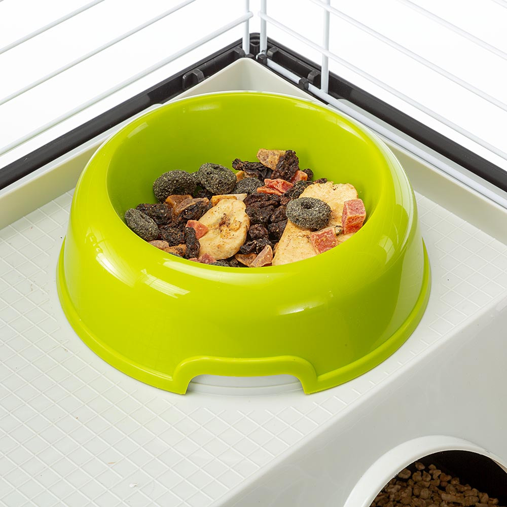 Клетка для кроликов и морских свинок с поилкой, кормушкой и домиком Casita 80 Ferplast