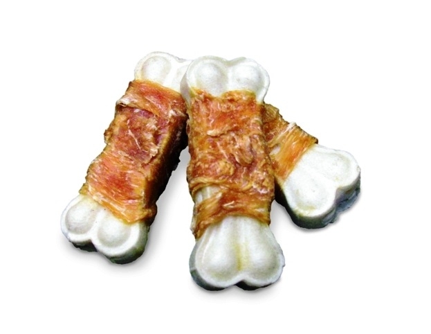 Жевательные лакомства для чистки зубов собак Косточка с Курицей Nobby StarSnack Dental BBQ Chicken Bone