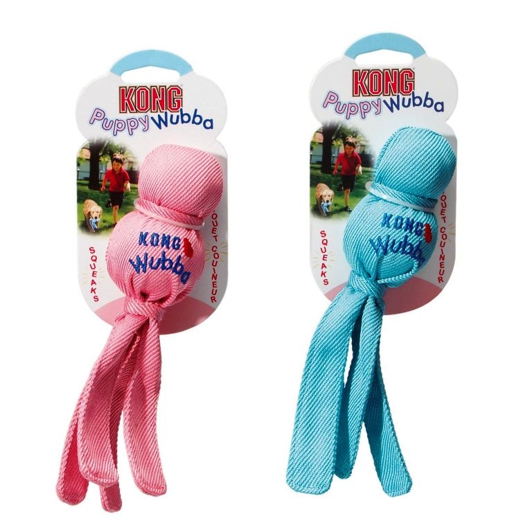 Игрушка для щенков Вубба с пищалкой KONG Wubba Puppy