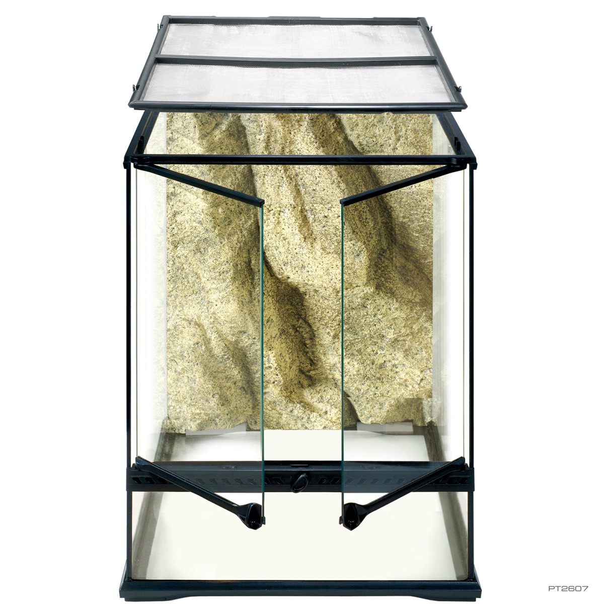 Стеклянный вертикальный террариум 45 х 45 х 60 см Exo Terra Natural Terrarium Small Tall PT2607