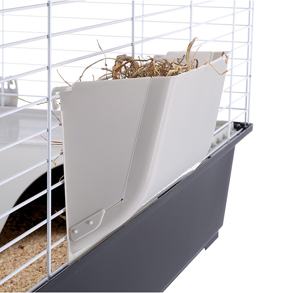 Клетка для кроликов и морских свинок с поилкой, кормушкой и домиком Casita 100 Ferplast