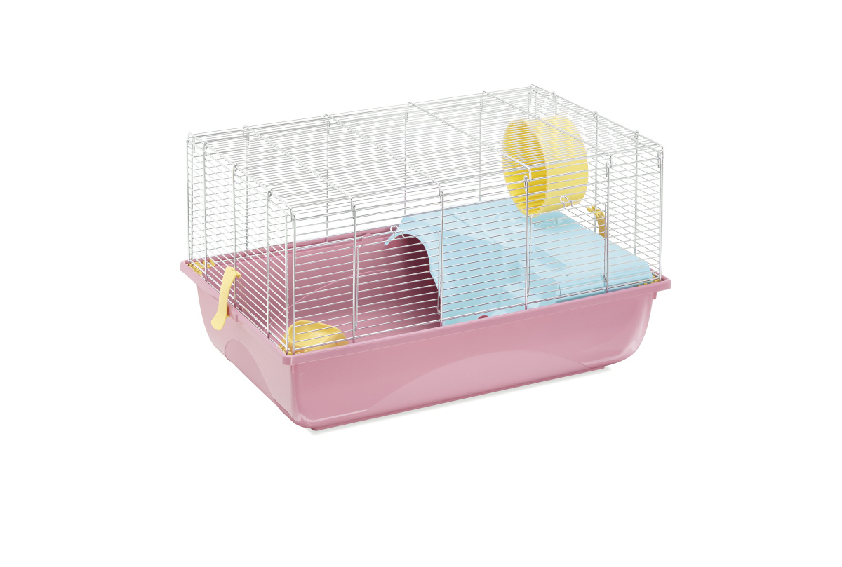 Клетка для крысы с домиком и колесом для бега Imac Criceti 60