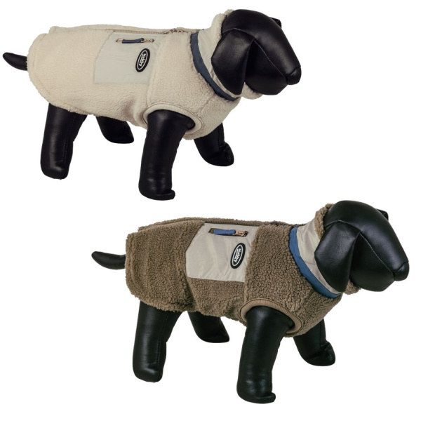 Флісовий жакет для собак з кишенею на блискавці Filpa Dog Jacket Nobby