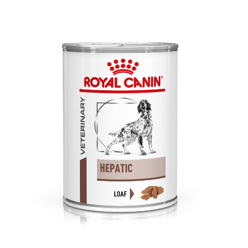 Консерва лікувальна паштет для дорослих собак при захворюваннях печінки Royal Canin Veterinary Hepatic Loaf