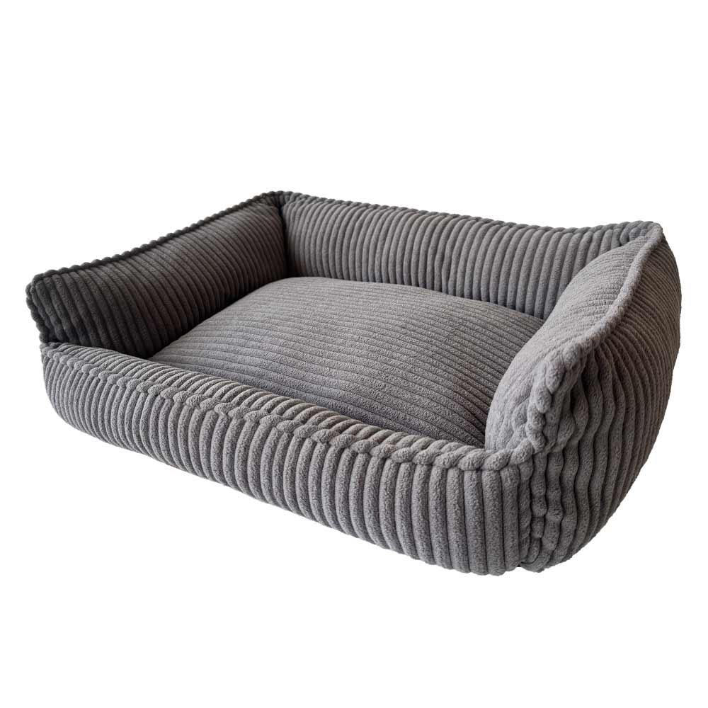 Антиковзка вельветова лежанка для собак та котів Naibi Bed Nobby