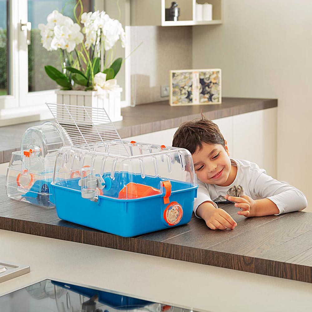 Клетка для хомяка с туннелями и мини-спорзалом Combi 2 Ferplast