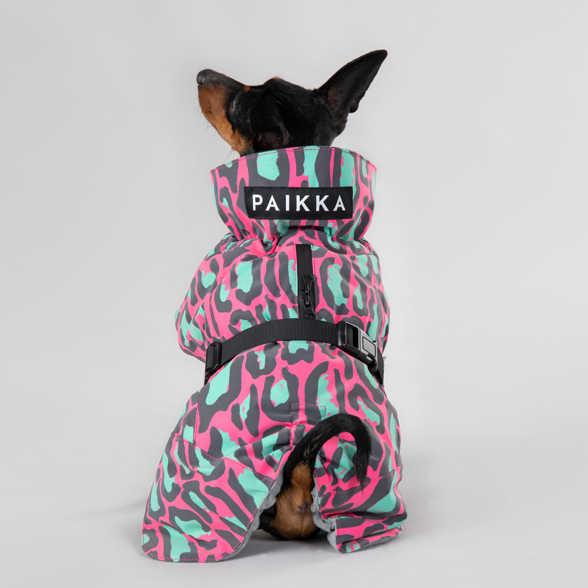 Зимова куртка зі спеціальною FIR-підкладкою для собак PAIKKA Visibility Winter Jacket Jungle