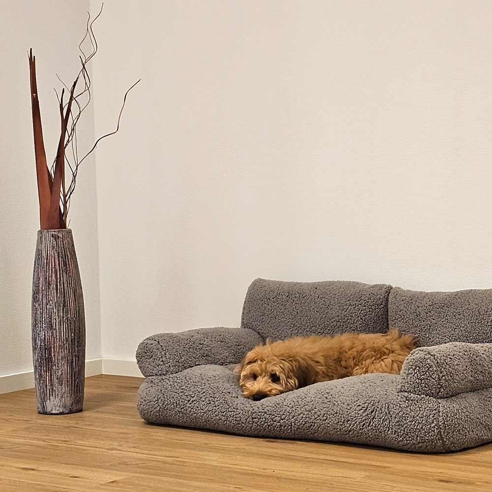 Антискользящий плюшевый диван для собак Teddy Classic Sofa Nobby