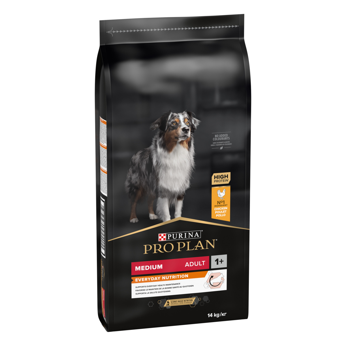 Сухий корм з куркою для дорослих собак середніх порід Purina Pro Plan Medium Everyday Nutrion Adult 1+ Chicken