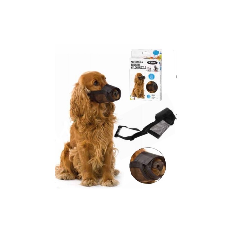 Ветеринарний нейлоновий намордник для собак Imac Museruola