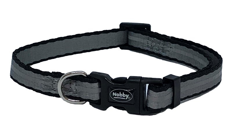Світловідбиваючий нашийник для цуценят та маленьких собак з фастекстом Mini Reflect Collar Nobby