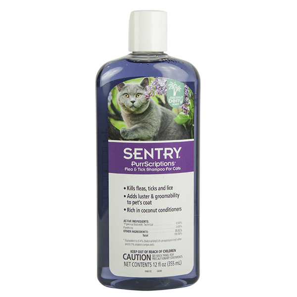 Антипаразитарний шампунь з кокосом та ягодами для котів Sentry PurrScriptions Flea & Tick Shampoo Coconut & Berry Антипаразитарний шампунь з кокосом та ягодами для котів Sentry PurrScriptions Flea & Tick Shampoo Coconut & Berry