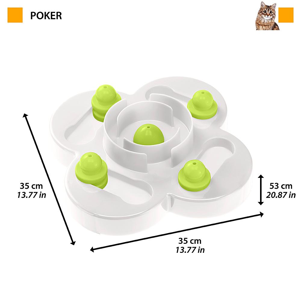 Інтерактивна іграшка для котів та собак Розумний трек Poker Ferplast Інтерактивна іграшка для котів та собак Розумний трек Poker Ferplast