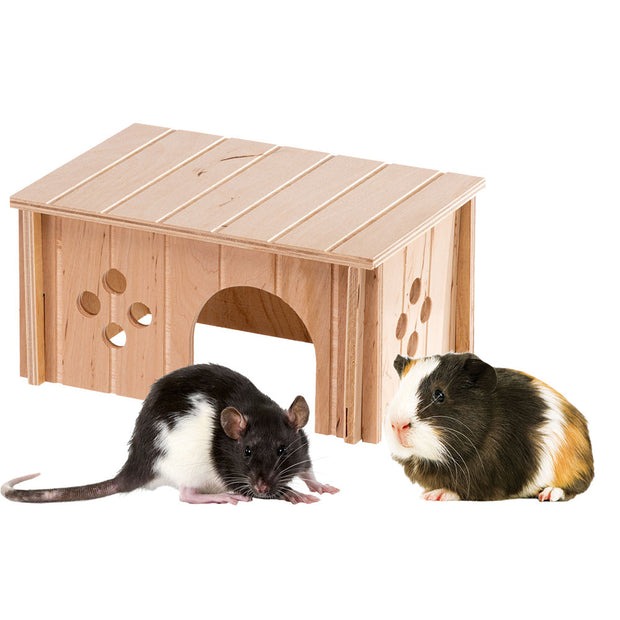 Дерев'яний будиночок для морських свинок сертифікований FSC Ferplast SIN 4645 Дерев'яний будиночок для морських свинок сертифікований FSC Ferplast SIN 4645