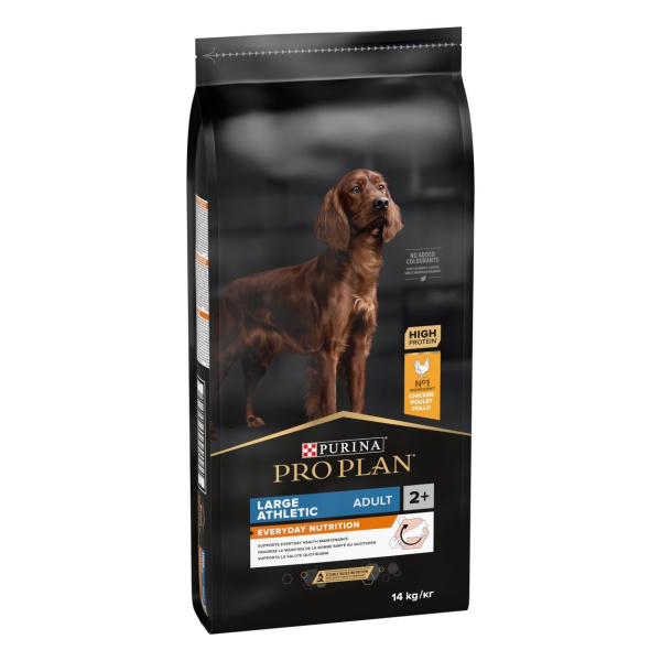 Сухий корм з куркою для собак атлетичної статури Purina Pro Plan Large Athletic Everyday Nutrition Adult 2+ Chicken