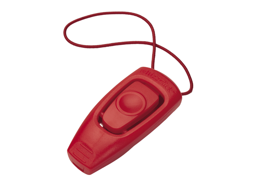 Кликер на веревке для дрессировки собак Clix Nobby