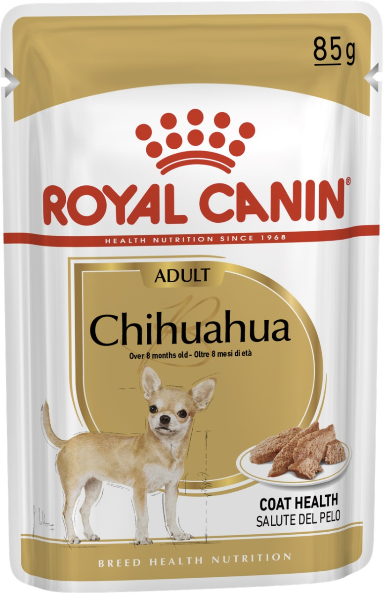 Влажный корм для собак породы Чихуахуа в возрасте от 8 месяцев Royal Canin Chihuahua Adult